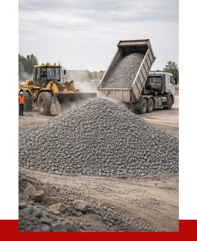 Купить щебень с доставкой в Рязани от 2567 руб. | ПРОНЕРУДРзн