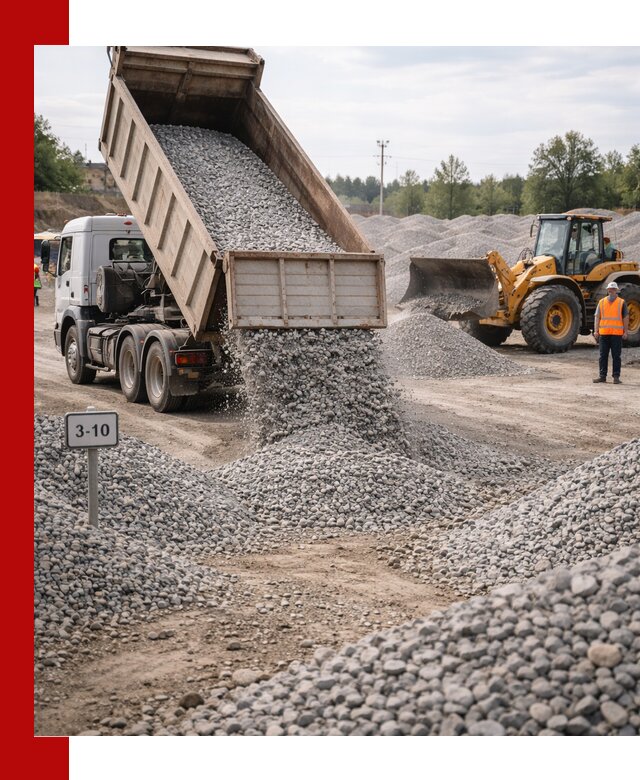 Гранитный щебень фракции 3–10: доставка и продажа в Рязани