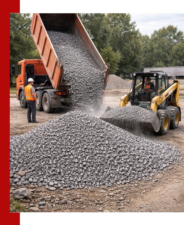 Купить гранитный щебень фракции 5–10 в Рязани с доставкой