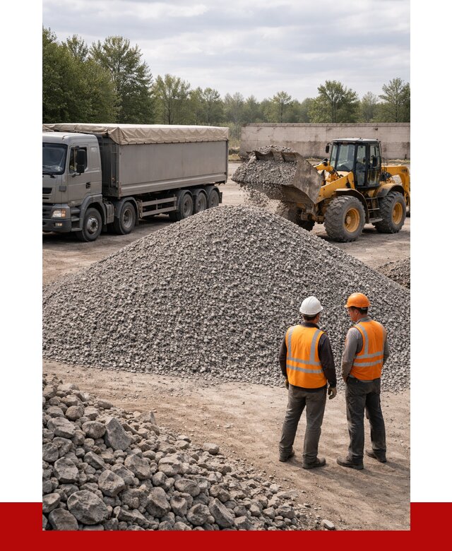Гранитный щебень фракция 5-20 в Рязани от 4313 руб | ПРОНЕРУДРзн