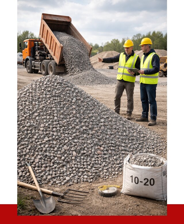 Гранитный щебень фракция 10-20 в Рязани от 4313 руб.|ПРОНЕРУДРзн