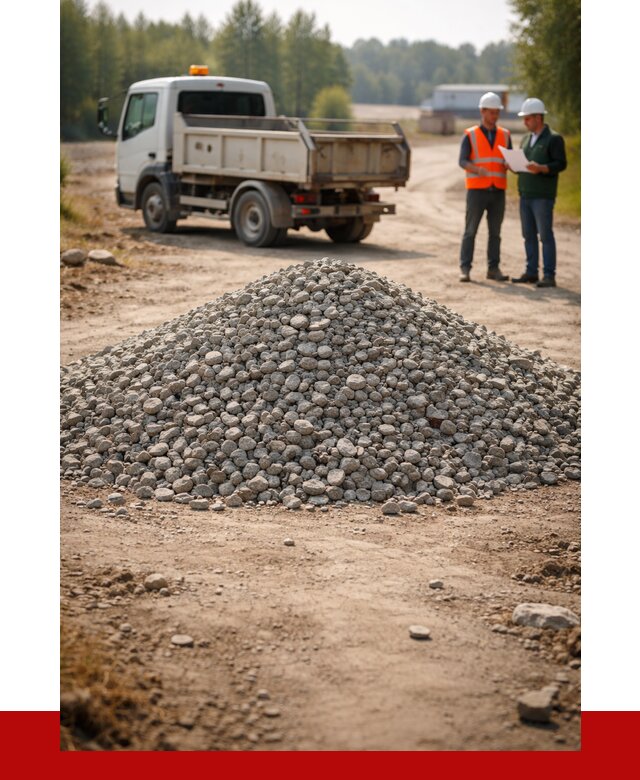 Гравийный щебень фракция 20-40 в Рязани от 1232 р. | ПРОНЕРУДРзн