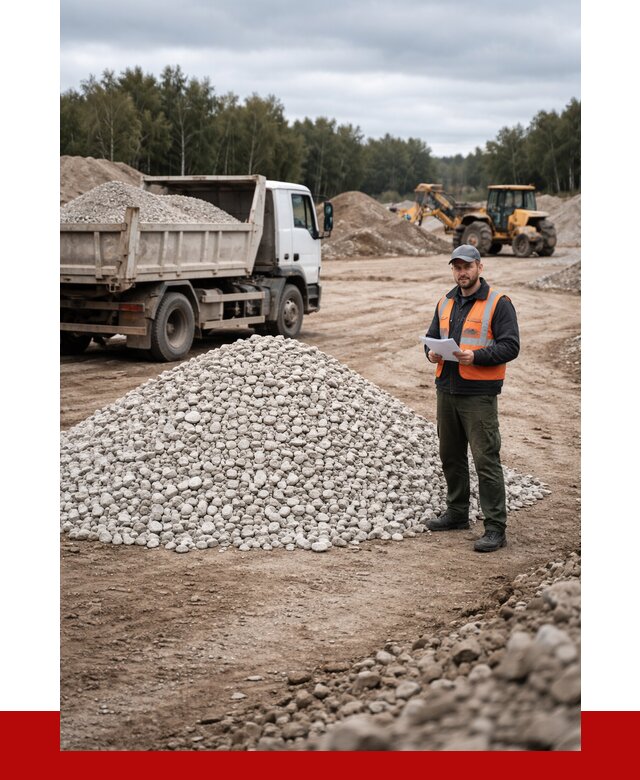 Доломитовый щебень в Рязани купить от 2259 р., ПРОНЕРУДРзн