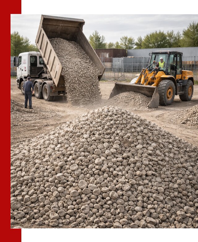 Доломитовый щебень фракции 20–41 с доставкой в Рязани