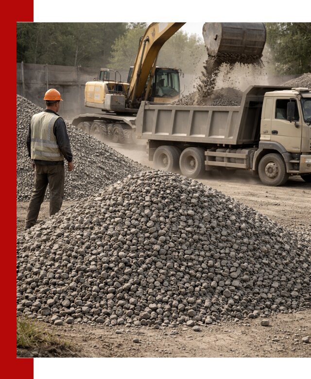 Шлаковый щебень фракция 5-20 с доставкой в Рязани