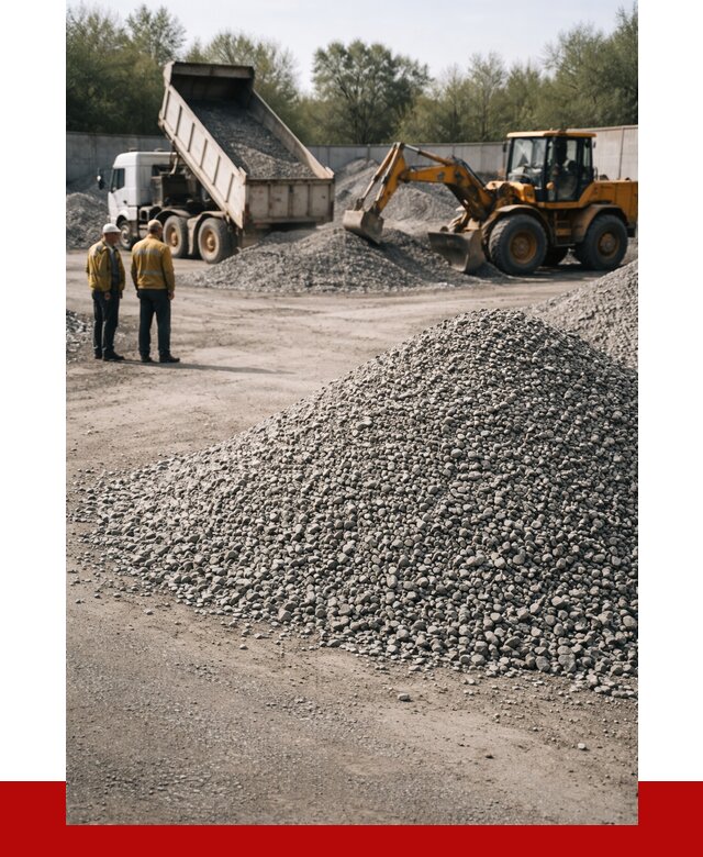 Вторичный щебень фр. 5-20 в Рязани от 1643 р. - ПРОНЕРУДРзн