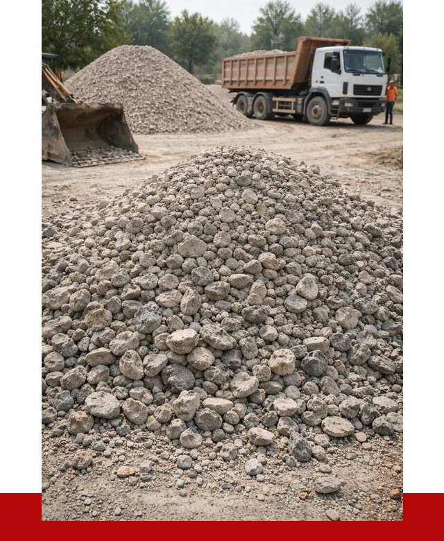 Вторичный щебень фракция 20-40 в Рязани от 2259 р ПРОНЕРУДРзн