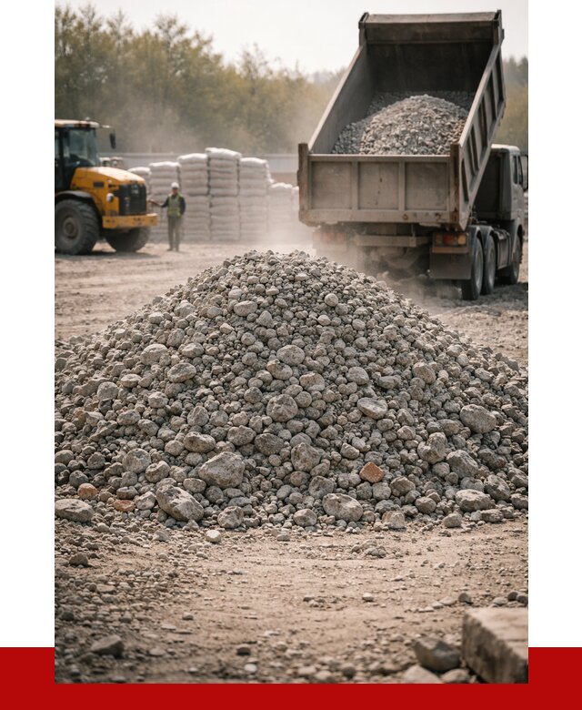 Вторичный щебень фракция 70-150 в Рязани от 1438 р. | ПРОНЕРУДРзн