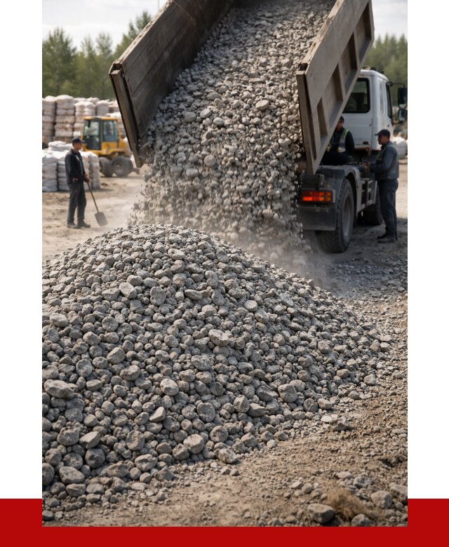 Бетонный щебень фракция 40-70 в Рязани от 1848 р. ПРОНЕРУДРзн