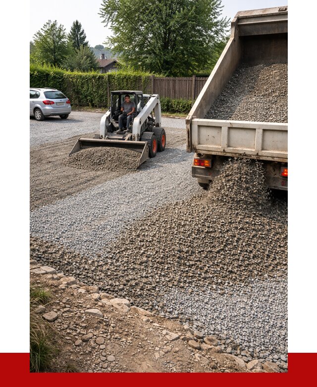 Щебень для парковки в Рязани с доставкой от 1232 р.| ПРОНЕРУДРзн