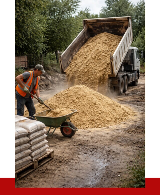 Купить песок с доставкой в Рязани от 1848 р. | ПРОНЕРУДРзн