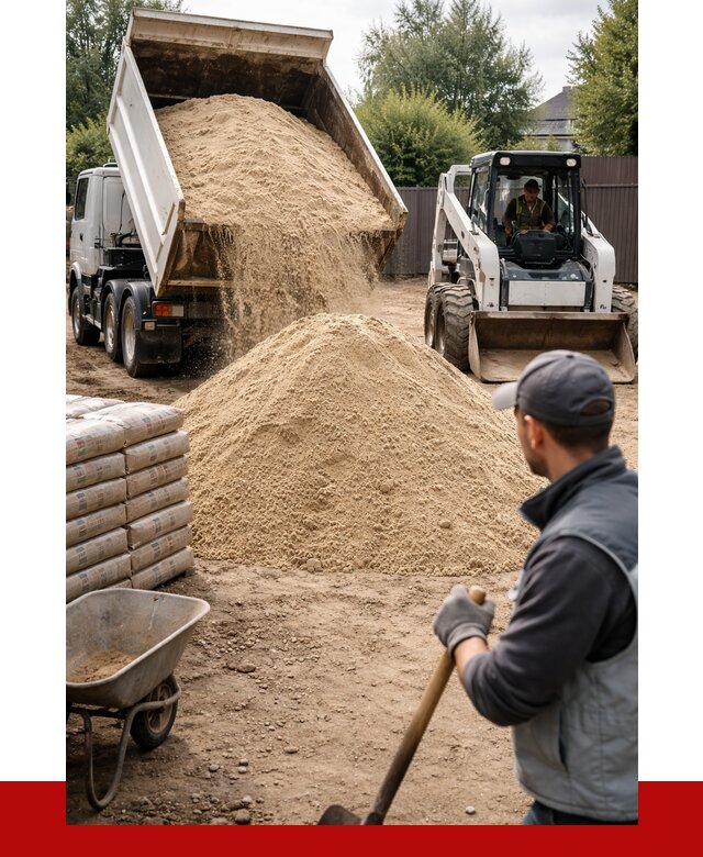 Мытый речной песок с доставкой в Рязани от 1489 р. | ПРОНЕРУДРзн