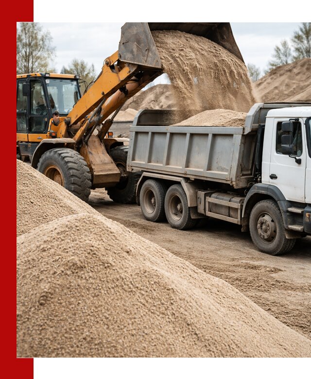 Доставка сеяного песка в Рязани оптом и в розницу