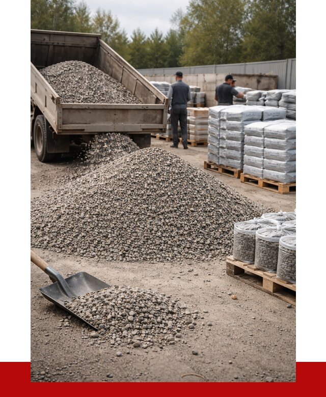 Гравий фракция 5-20 в Рязани купить от 2362 р. ПРОНЕРУДРзн