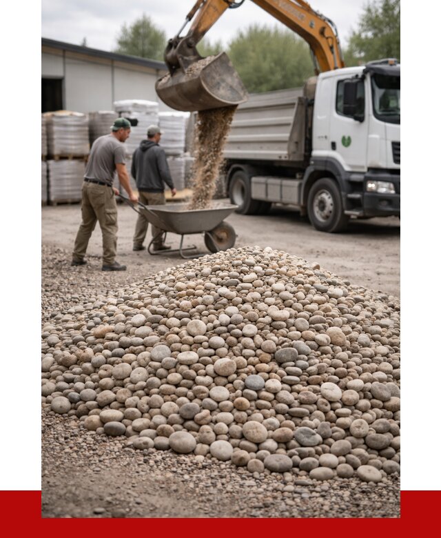 Галька декоративная в Рязани от 3286 р. за куб | ПРОНЕРУДРзн