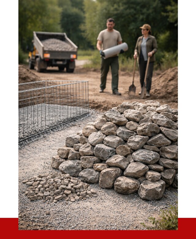 Камень для габионов фракция 100-200 в Рязани от 4929 р. | ПРОНЕРУДРзн