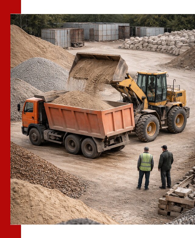 Доставка сыпучих смесей и смесей для стройки в Рязани