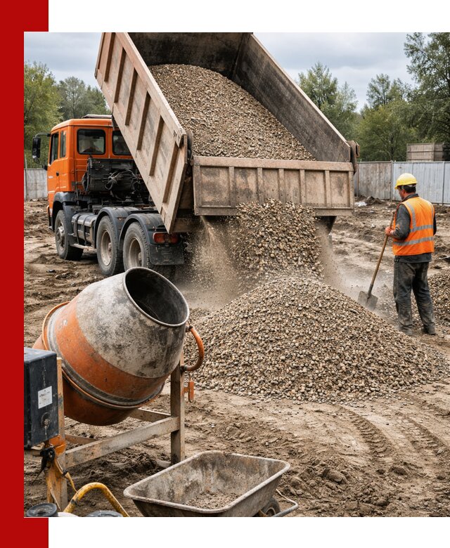 Опгс для бетона с доставкой самосвалом в Рязани от производителя