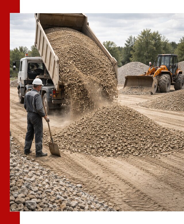Доставка щпс С3 в Рязани самосвалами и бортовыми грузовиками