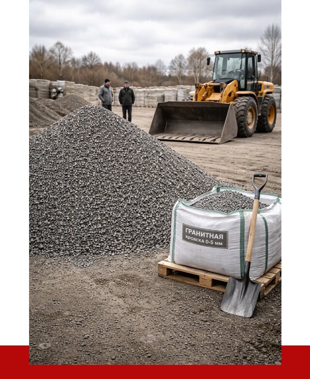 Купить гранитную крошку в Рязани от 4929 р. с доставкой | ПРОНЕРУДРзн