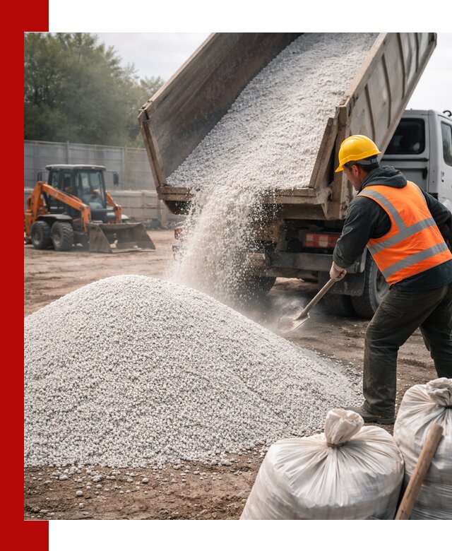 Доставка перлита вспученного в Рязани оптом и в розницу