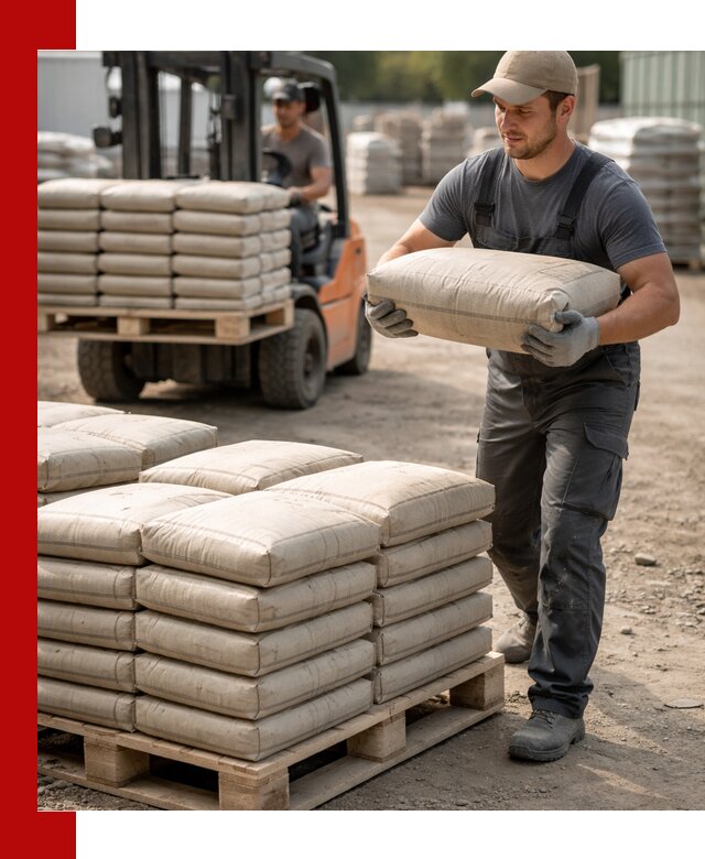 Доставка цемента в мешках оптом и в розницу в Рязани