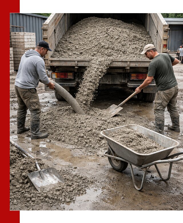 Цементно-песчаная смесь М150 доставка в Рязани