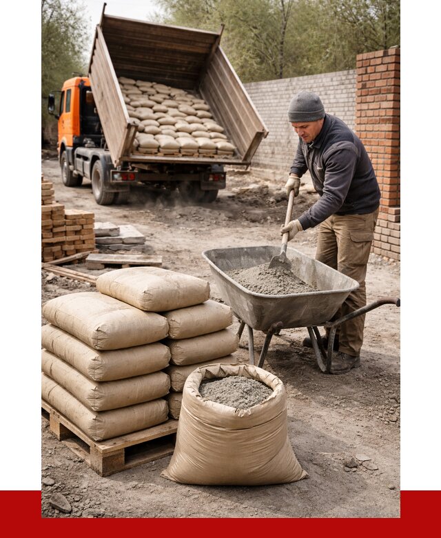 Купить сухую смесь для кладки в Рязани от 1232 р. | ПРОНЕРУДРзн