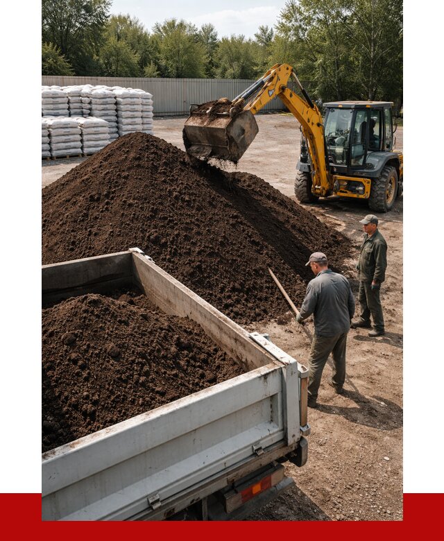 Растительный грунт с доставкой в Рязани от 3286 р. | ПРОНЕРУДРзн