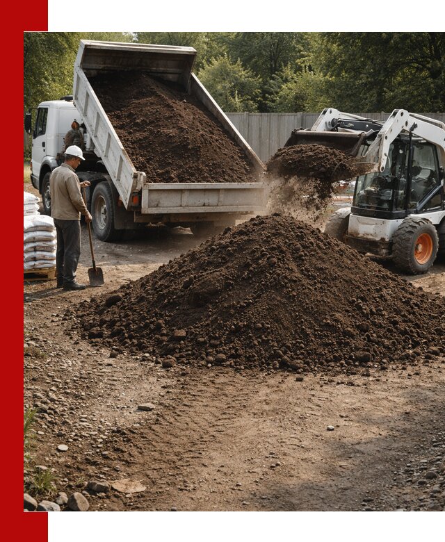 Доставка растительного грунта в Рязани от производителя оптом и в розницу