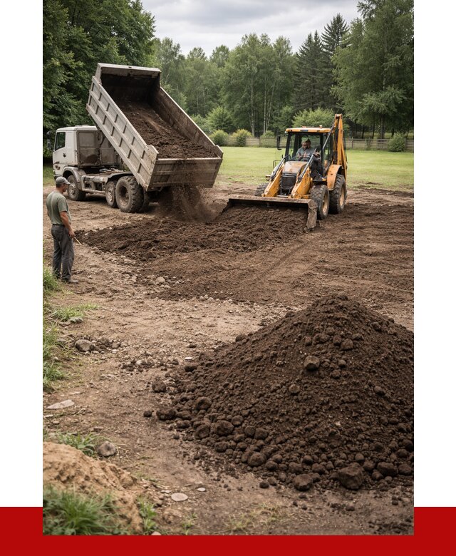 Грунт для выравнивания участка в Рязани от 1232 р. | ПРОНЕРУДРзн