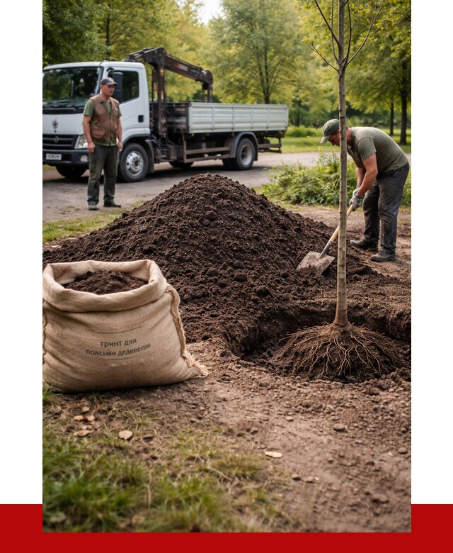 Грунт для посадки деревьев в Рязани от 1232 р. | ПРОНЕРУДРзн