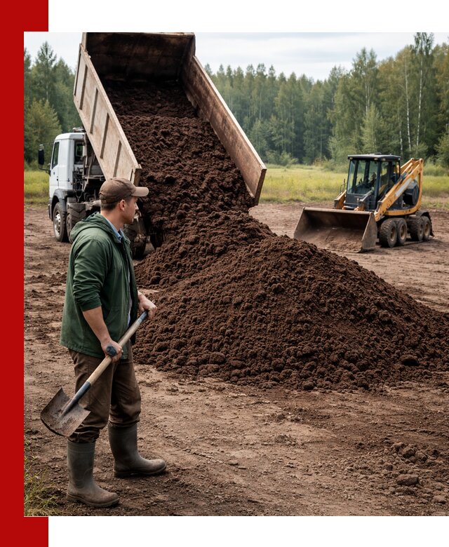 Купить верховой торф с доставкой в Рязани для садоводства и растений