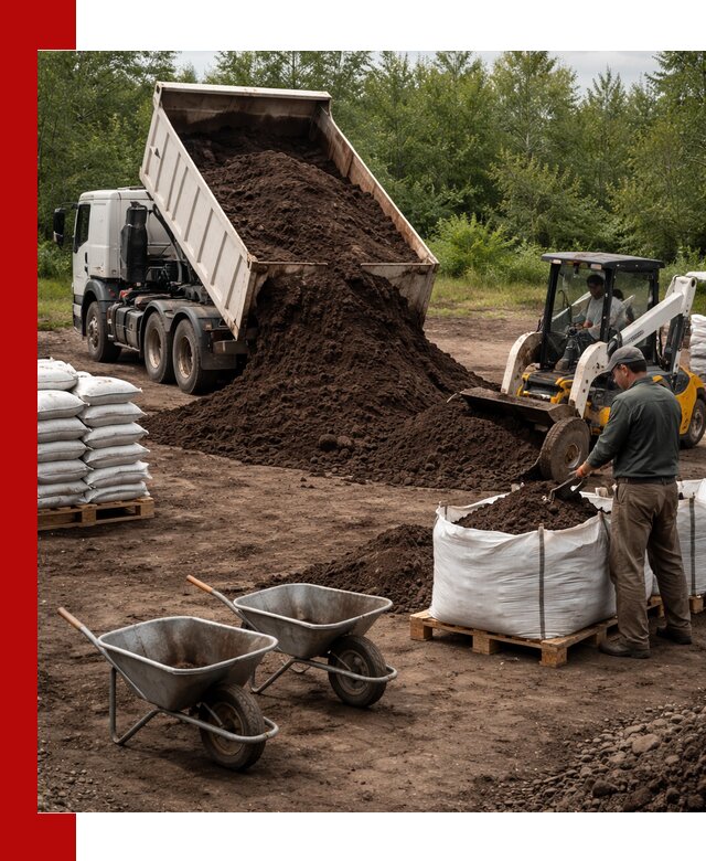 Доставка и продажа торфогрунта в Рязани оптом и в розницу