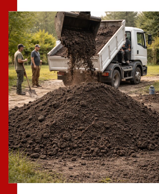 Доставка и продажа чернозема в Рязани оптом и в розницу