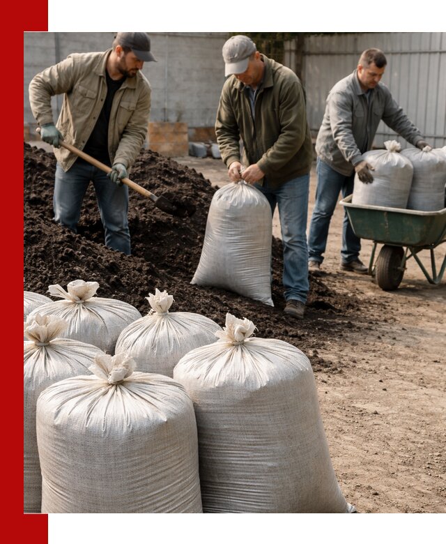 Купить чернозем в мешках с доставкой в Рязани