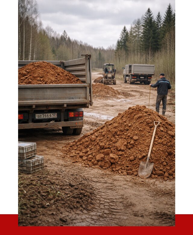 Глина и суглинки в Рязани от 4621 р. за куб | ПРОНЕРУДРзн
