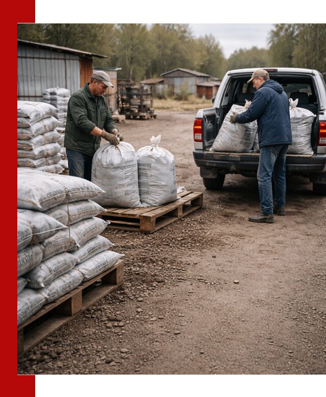 Купить конский навоз в мешках с доставкой в Рязани