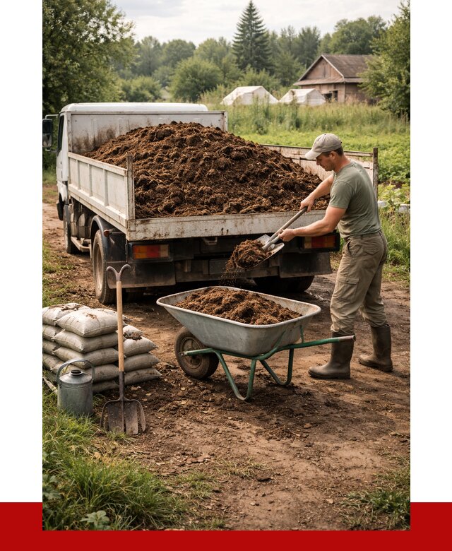 Купить коровий навоз с доставкой в Рязани от 1848 р. | ПРОНЕРУДРзн