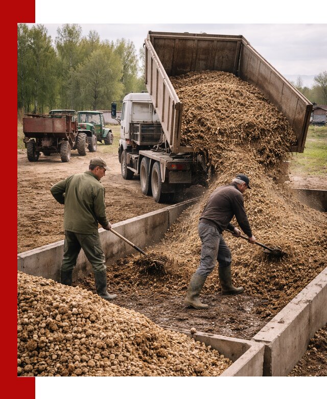 Куриный помет с доставкой в Рязани оптом и в розницу