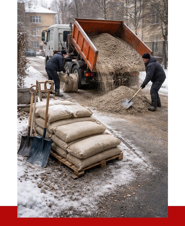 Противогололедные материалы оптом в Рязани от 4313 р. | ПРОНЕРУДРзн