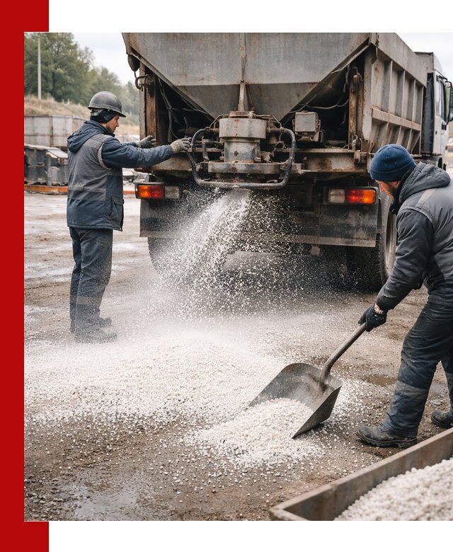 Доставка и продажа хлористого кальция в Рязани