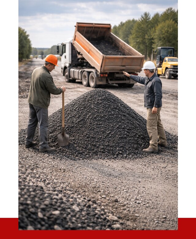 Купить асфальтовую крошку для дорог в Рязани от 4313 р. | ПРОНЕРУДРзн