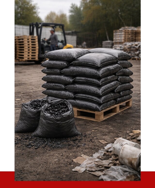 Купить уголь в мешках с доставкой в Рязани от 7701 р. | ПРОНЕРУДРзн