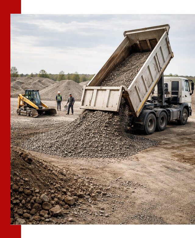 Доставка самосвалом 25 м³ в Рязани быстро и надежно