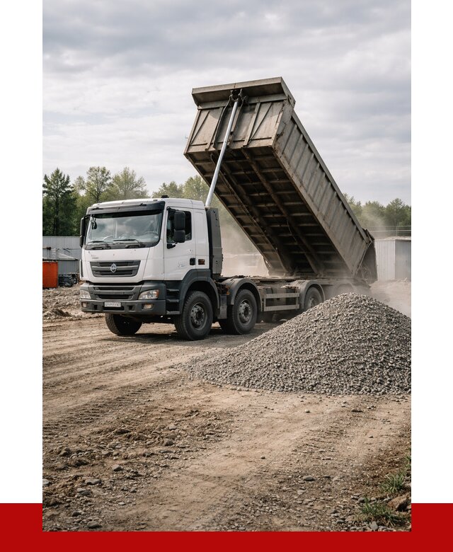 Доставка самосвалом 40 кубов в Рязани от 9241 р. | ПРОНЕРУДРзн