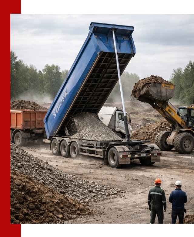 Аренда тонар 40 тонн в Рязани с доставкой материалов