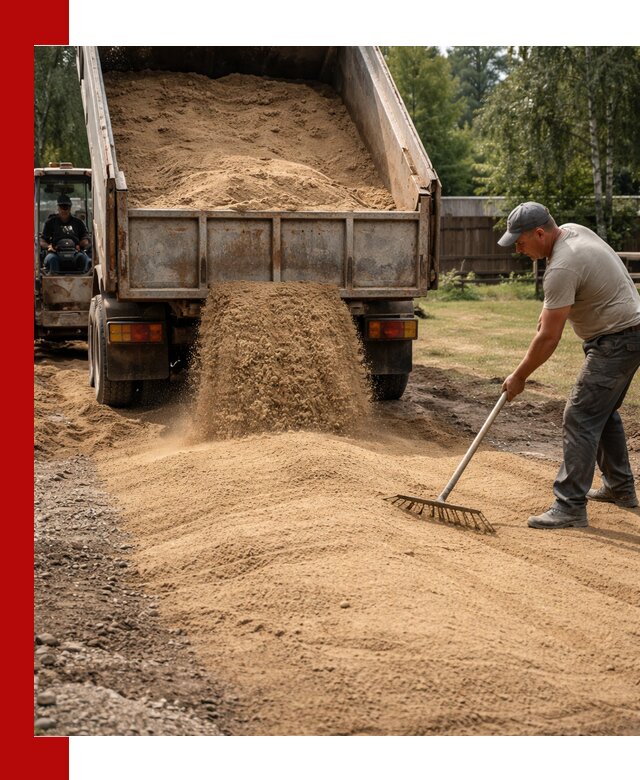 Отсыпка участка песком в Рязани быстро и качественно